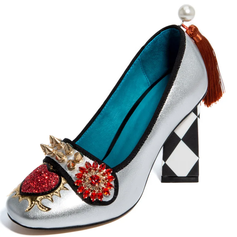 

Женские туфли Hanbok на высоком каблуке 5 см, корейские традиционные туфли для платьев Hanbok