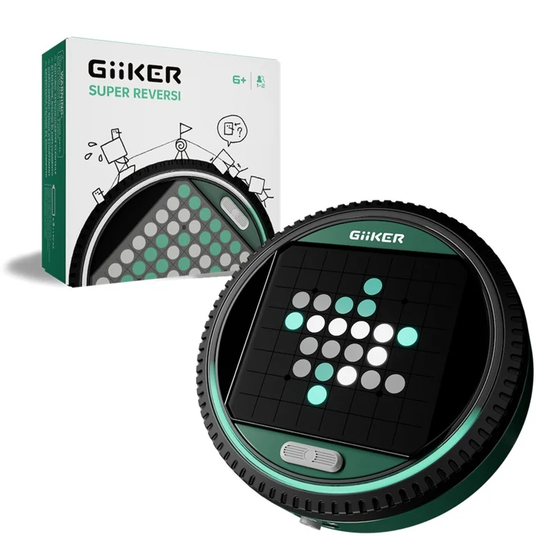Фото GiiKER Super Reversi & Super Decoder Combo, электронная стратегическая настольная игра для подростков и взрослых, набор логических головоломок для развития мышления №3