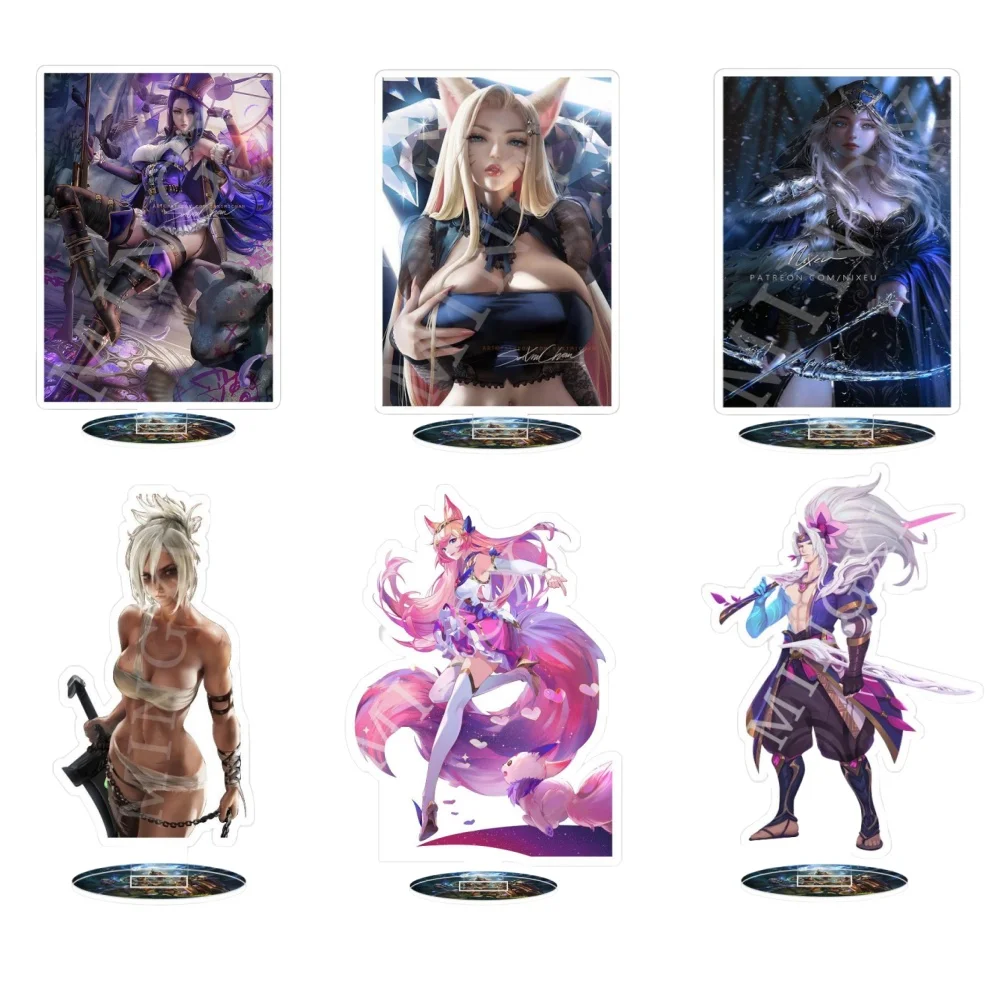 Игровая Лига Легенд искусственная фигурка держатель тарелки для косплея Топпер