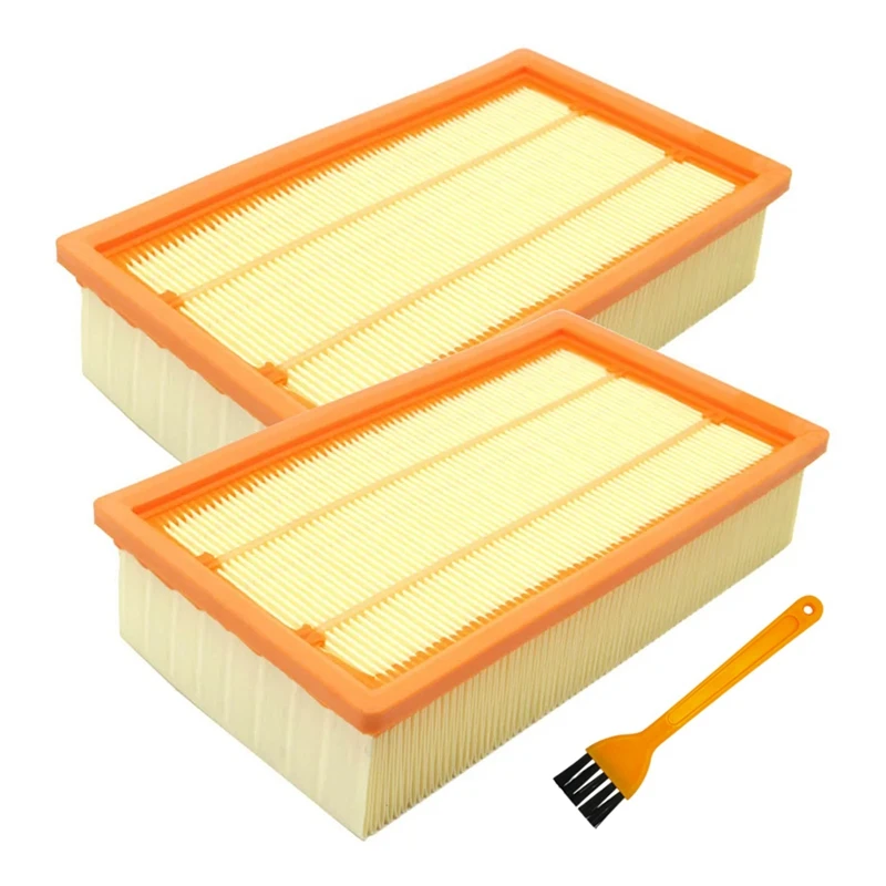 Фильтр НЕРА для пылесоса Karcher NT25 NT35 NT360 NT45/1 NT55/1 NT361 NT561 NT611 2 шт. Сменные аксессуары