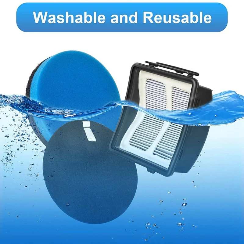 HEPA-фильтр для пылесоса Bissell 2998 Multiclean Lift-Off Pet сменный Комплект фильтров аксессуары