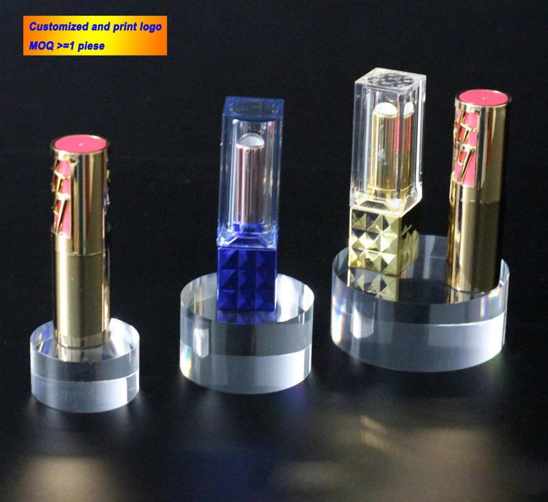 Акриловый круглый лист для стемпинга подставка демонстрации косметики реквизит