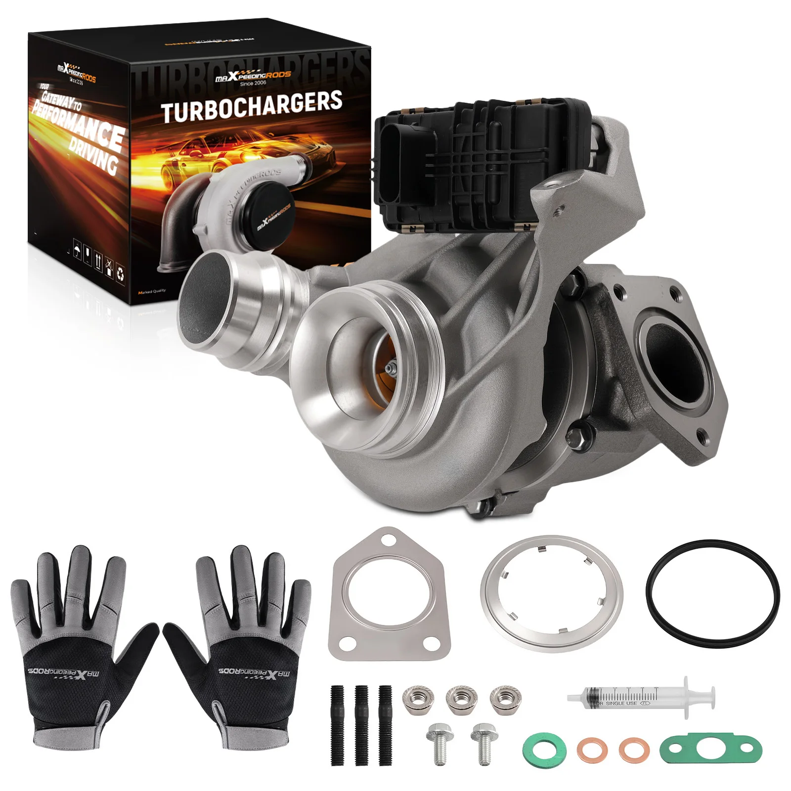 

Турбокомпрессор Maxpeedingrods Turbo для BMW X3 2.0 d (F25) 135 кВт N47D20 2010-