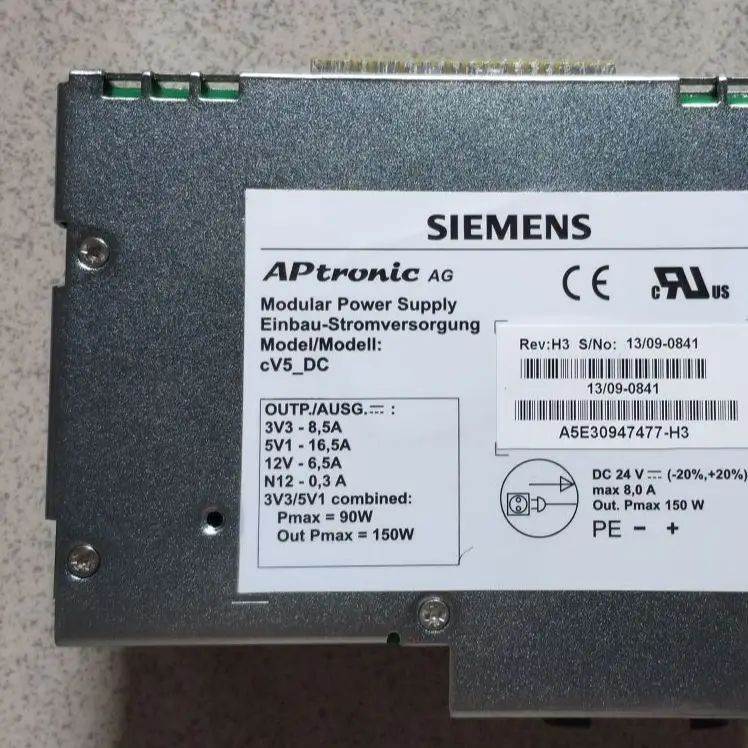 

New A5E30947477-H3 PCU50 Power Supply In Stock