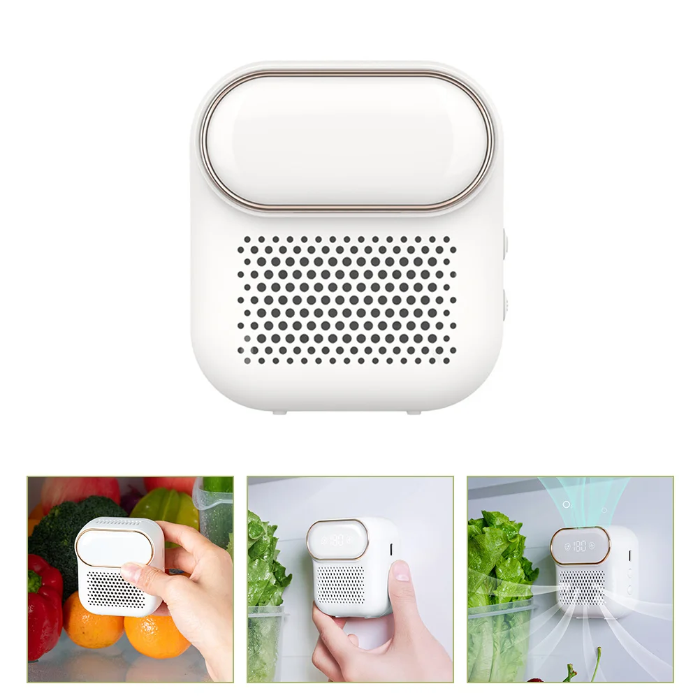 

Refrigerator Deodorizer USB Rechargeable Fridge Air Fresher for Home Hotel