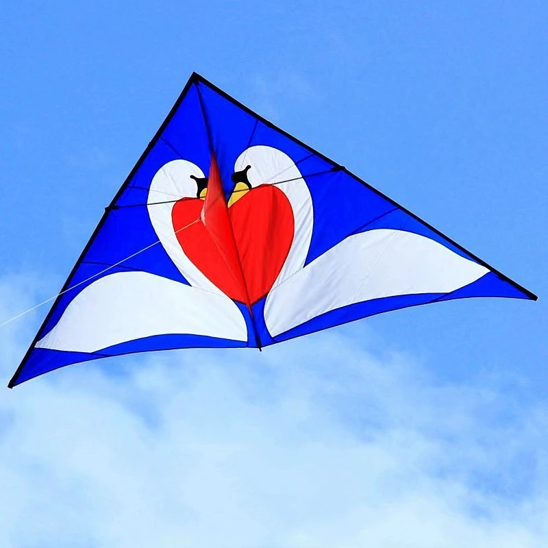 бесплатная доставка большой лебедь воздушный змей для взрослых нейлоновые