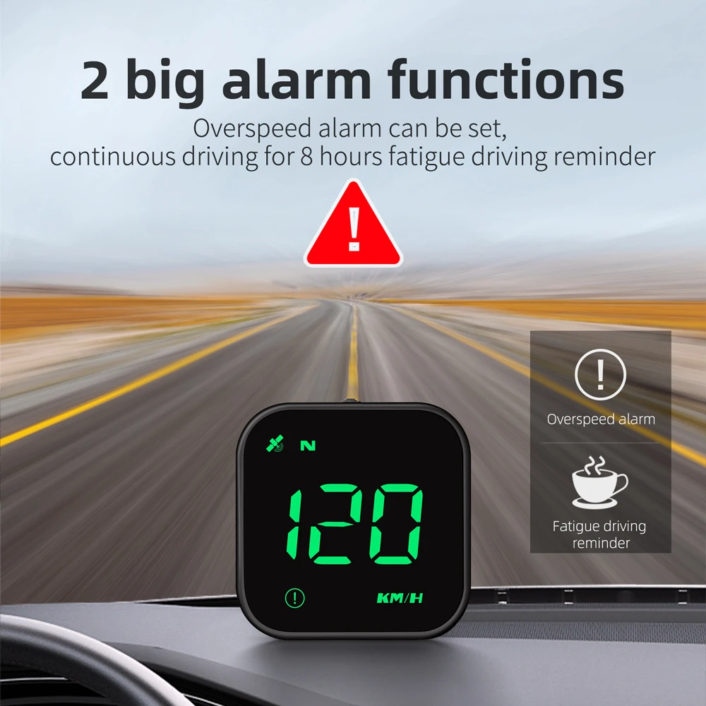 Светодиодный G4S GPS HUD Автомобильный дисплей на лобовое стекло 2 5 дюймов экран