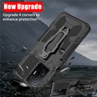 Чехол с зажимом для ремня для Xiaomi Mi 11 Lite 5G NE 11T 10T Pro 11i 11X Poco M4 M3 X3 NFC Pro F3, противоударный бронированный чехол, оболочка