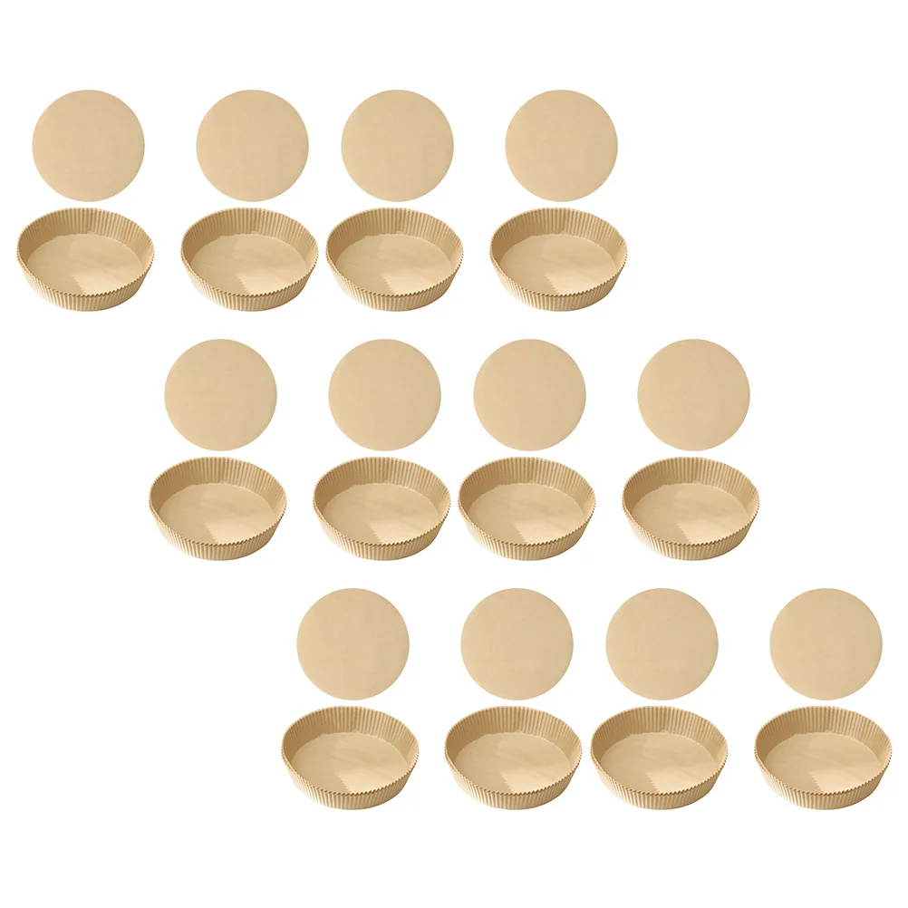 

80Pcs Kitchen Special Air Fryer Pads Baking Paper for Food Making Air Fryer Mats