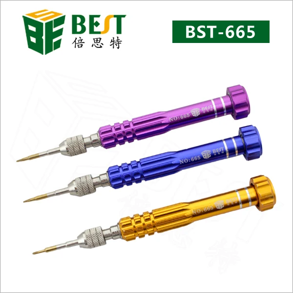 

BST-665 5 in 1 Multi-Function Magnetic Precision Screwdriver Set for Mobile Phone Electronics Repair Opening Tools