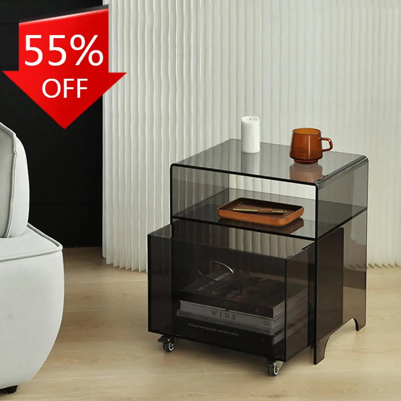 

Bedside Table Small Mobile Cabinet Storage Picnic Computer Table Live Room Cabinet Console Armarios De Dormitorio Furniture