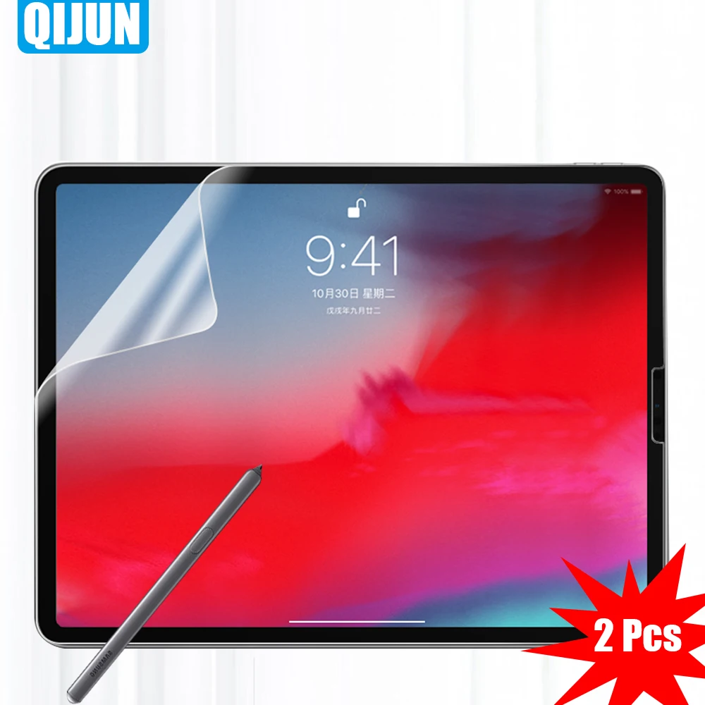 

Бумага для рисования для Apple ipad pro 11 2018 2020 2021 11,0 дюйма A2377 A2228, фотобумага, как пленка, 2 шт.
