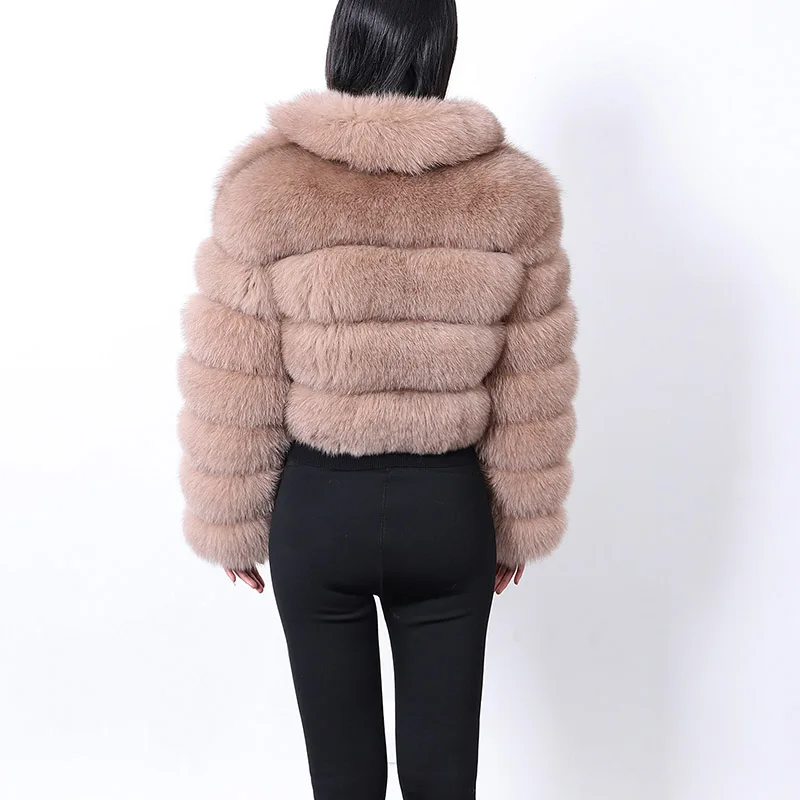 Maomaokong 2022 super hot winter women's fur coat real fox fur jacket natural racoon Female clothing vest