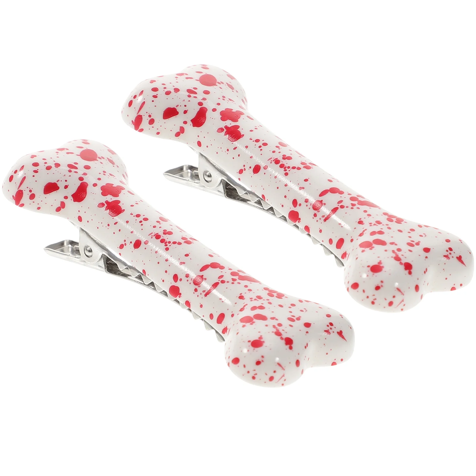 

2 Pcs Horror Hair Clips Kids Tiara Children Hairpin Mini Bone Hair Slides Hair Claw Clips Girls Bone Hair Clips