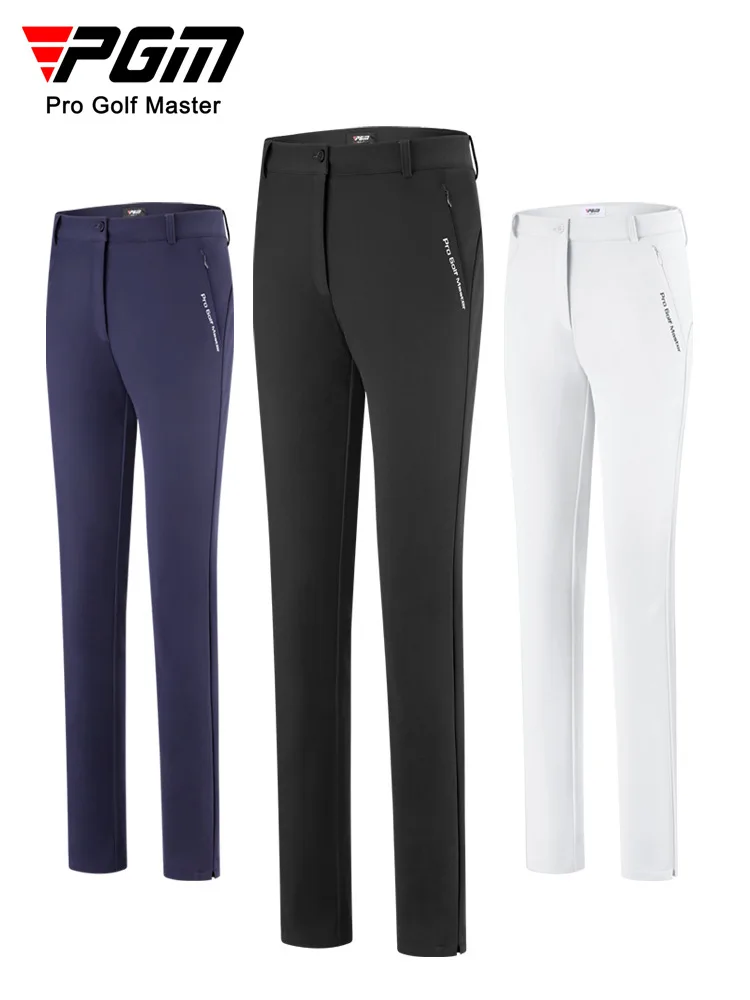 

PGM женские летние высокоэластичные водонепроницаемые брюки для гольфа женские тонкие дышащие Стрейчевые спортивные брюки для гольфа Женск...