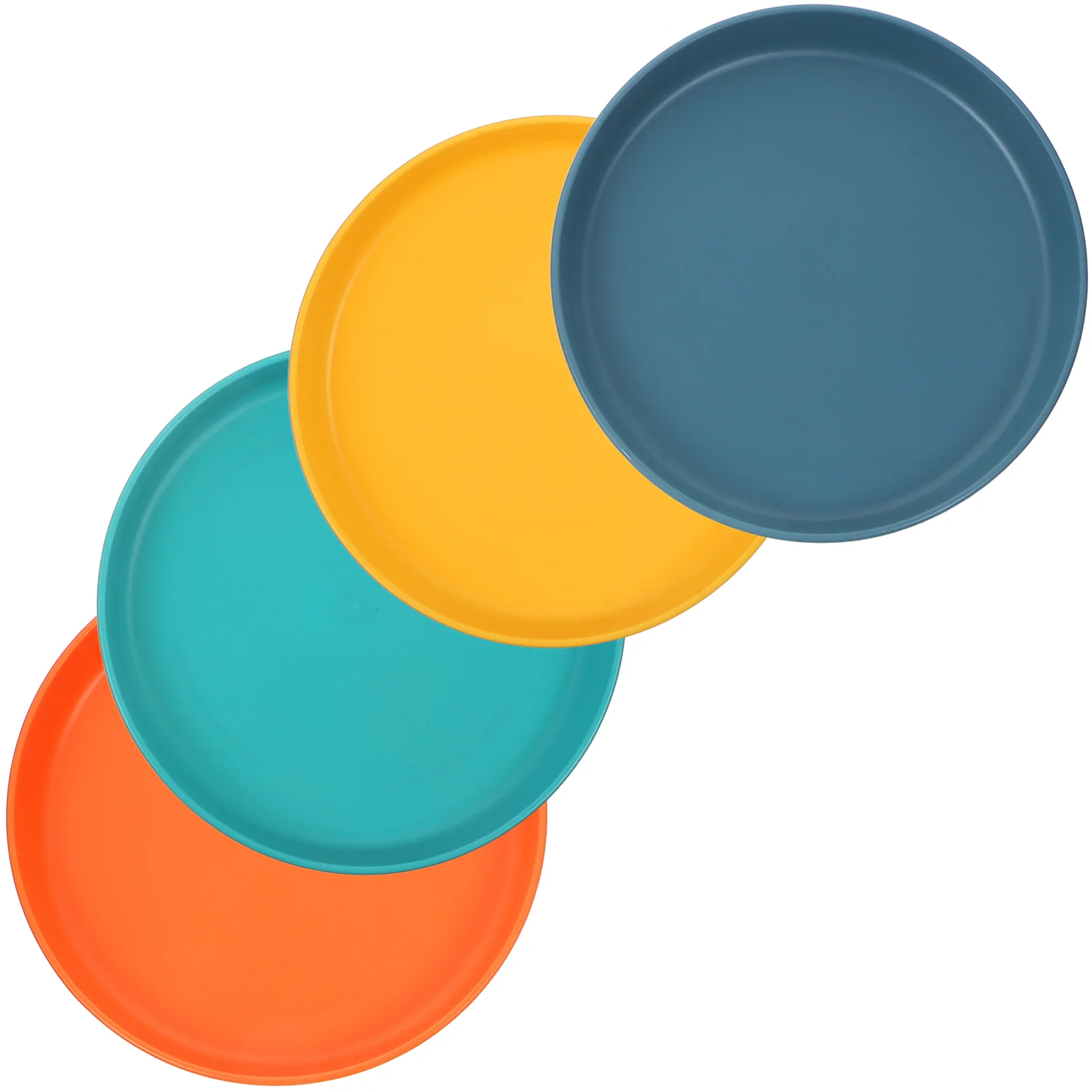 

Pet Food Bowl Shallow Cat Water Bowls Indoor Cats Round Cute Practical Plate Iams