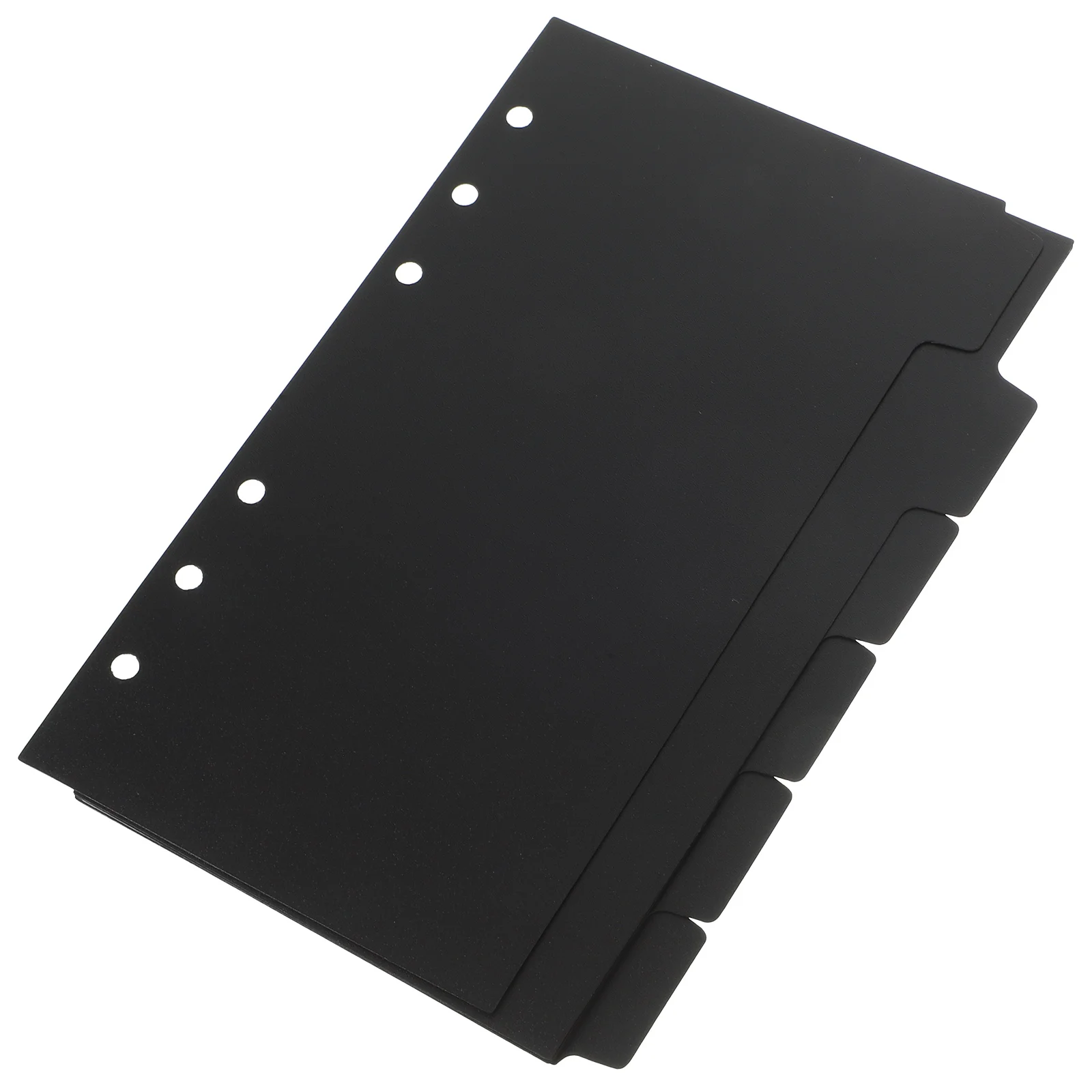 

6 Sheets Binder Paper Dividers Binder Dividers with Multiple Hole Punch Office Supplies