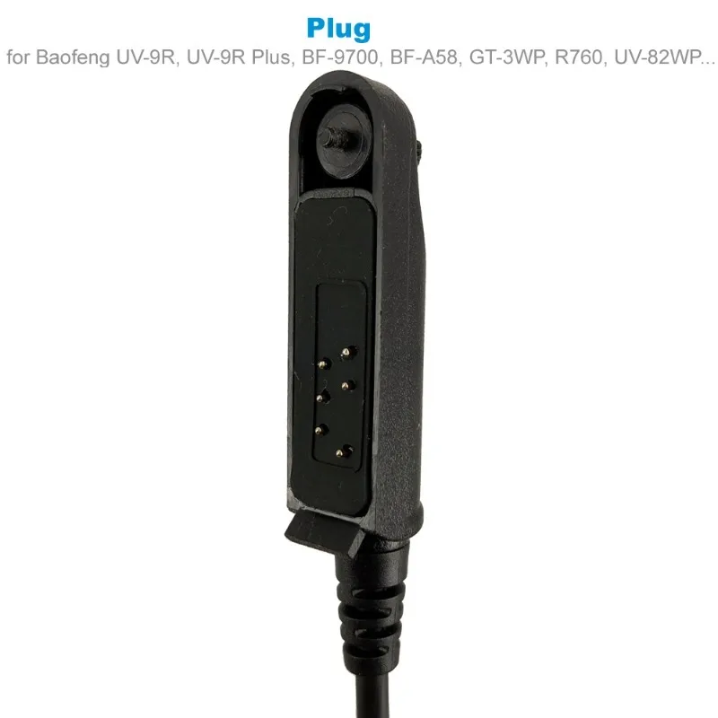 Микрофон Walkie Talkie U94 PTT микрофон для шеи наушник радио Nato тактическая гарнитура