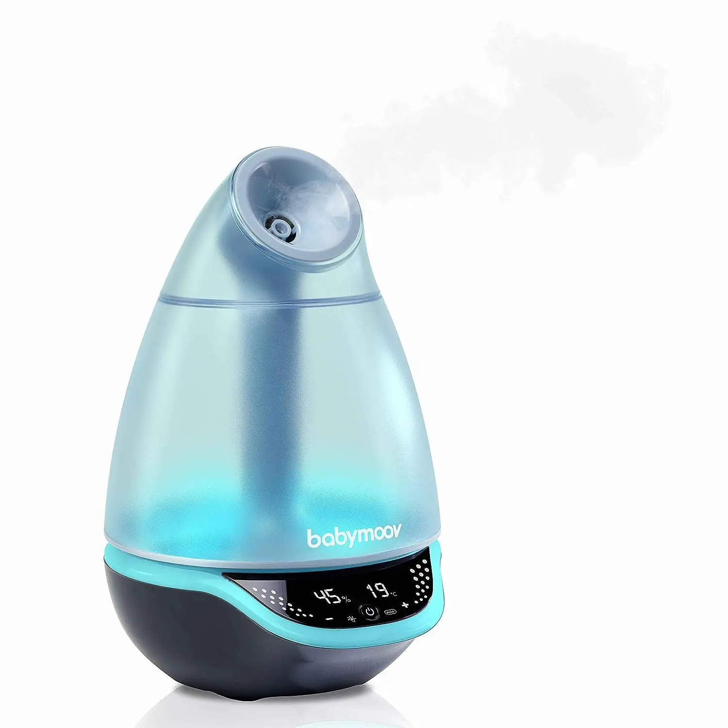 

Hygro Plus Cool Mist Humidifier 3-in-1 Humidity Control, Multicolored Night Light & Essential Oil Diffuser Easy Use and Care