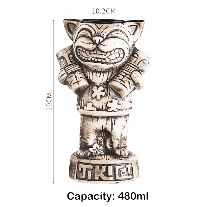 

Керамические кружки Tiki cocktailgeek