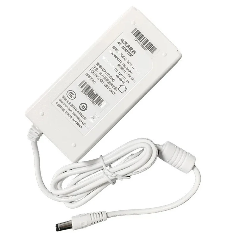 Фото SUN/SOY-1200300 SOY 12В 3А 36Вт AC-адаптер для Philips AOC 234CL2 229CL2 239CL2 224CL2 Блок питания Зарядное устройство ADPC1236 DA-36Q12 №4