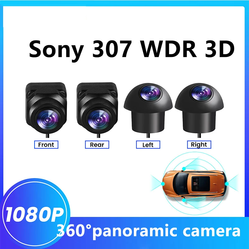 

Автомобильная камера для Sony AHD 1080P 360, панорамная камера WDR, задняя передняя левая и правая, автомобильные аксессуары для радиоприемника