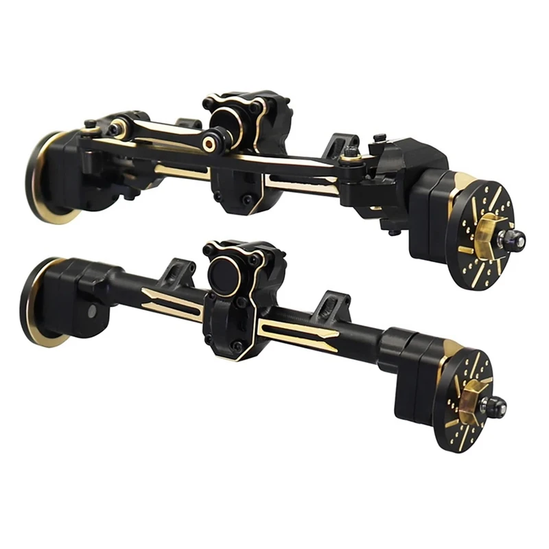 

Brass Complete Front And Rear Portal Axle Set For 1/24 RC Crawler Car Axial SCX24 JLU Gladiator C10 Deadbolt Upgrades
