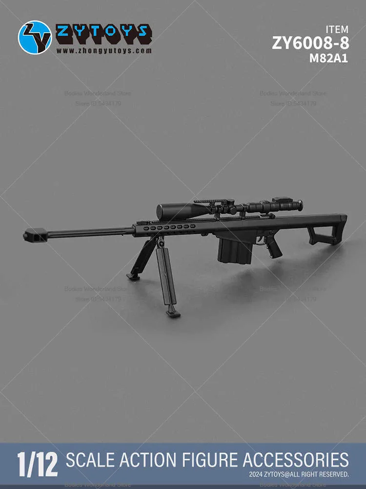 В наличии: Набор аксессуаров для солдатиков ZYTOYS ZY6008, масштаб 112, миниатюрные статичные оружейные модели 98K, M1928, MK43 для 6-дюймовых фигурок. (art.: 3920da2e392b3) - 3920da2e392b3