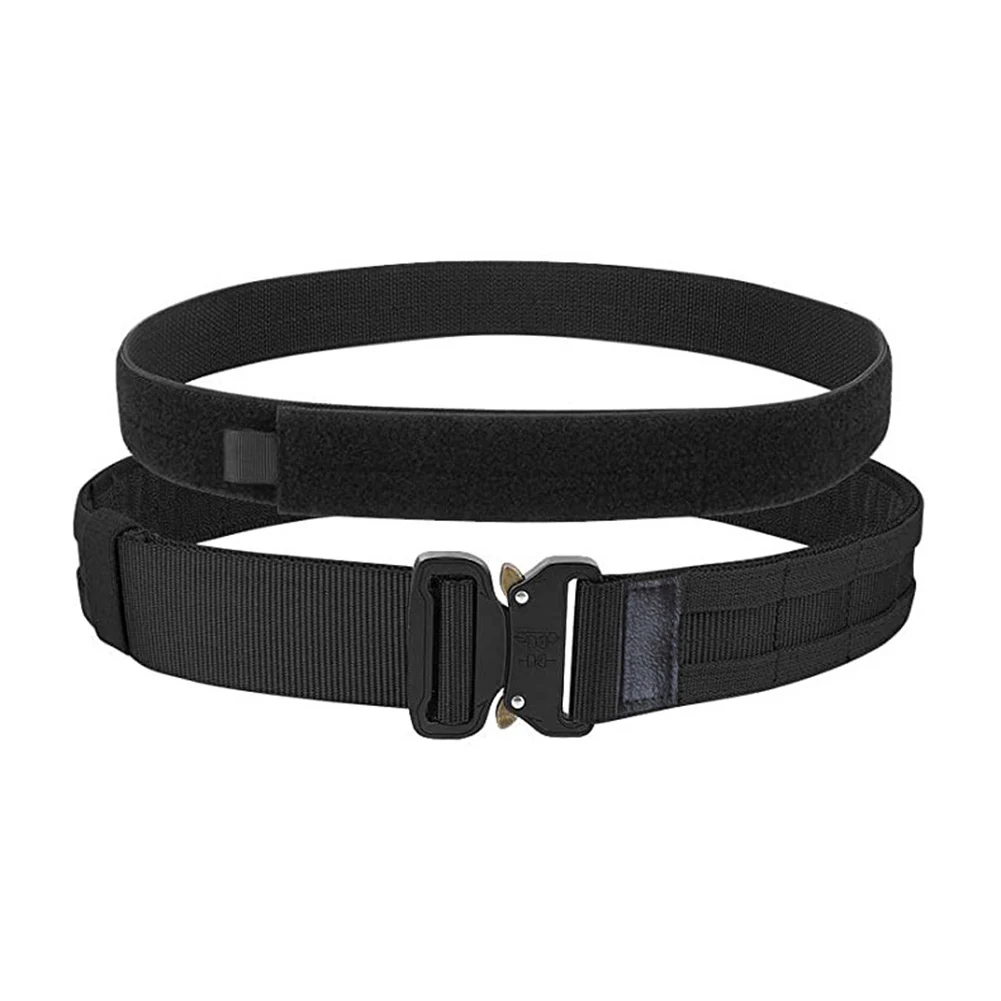 

Outdoor Tratical Equipment Tactical Belt Belt Belt Inner And Outer Nylon Tactical Double Belt Tactical Double Belt