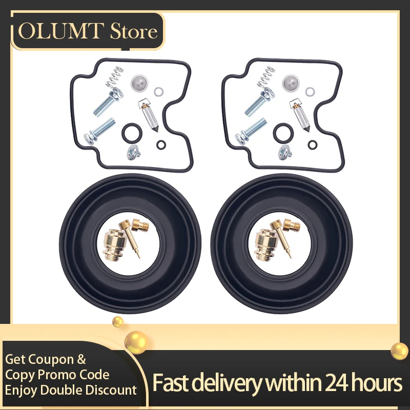 1/2 комплектов мотоциклетный карбюратор ремонтный набор для восстановления