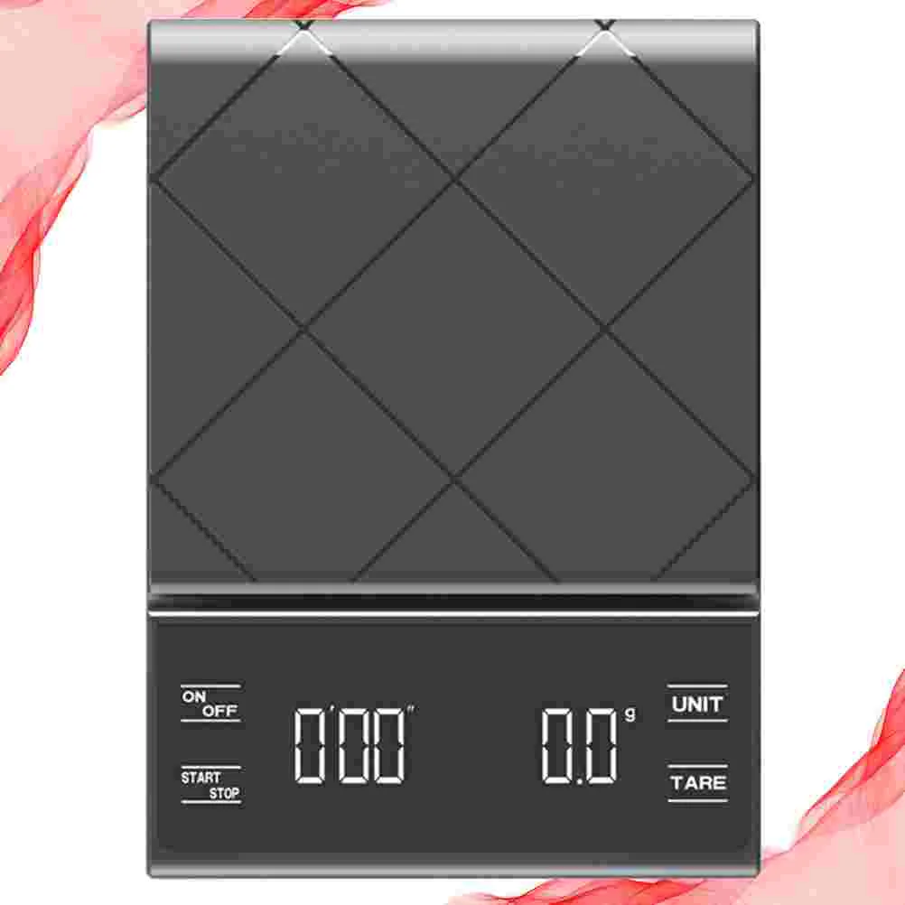 Весы для приготовления пищи кухонные весы с таймером магазинный счетчик