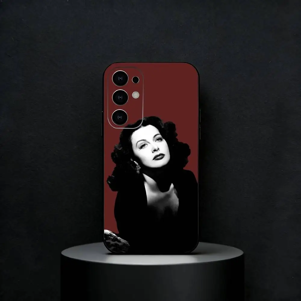 Фото Чехол для телефона Actor Classic H-Hedy L-Lamarr для Samsung S25, S24, S23, S22, S21, S20, Ultra, Plus, FE, черный, мягкий №2