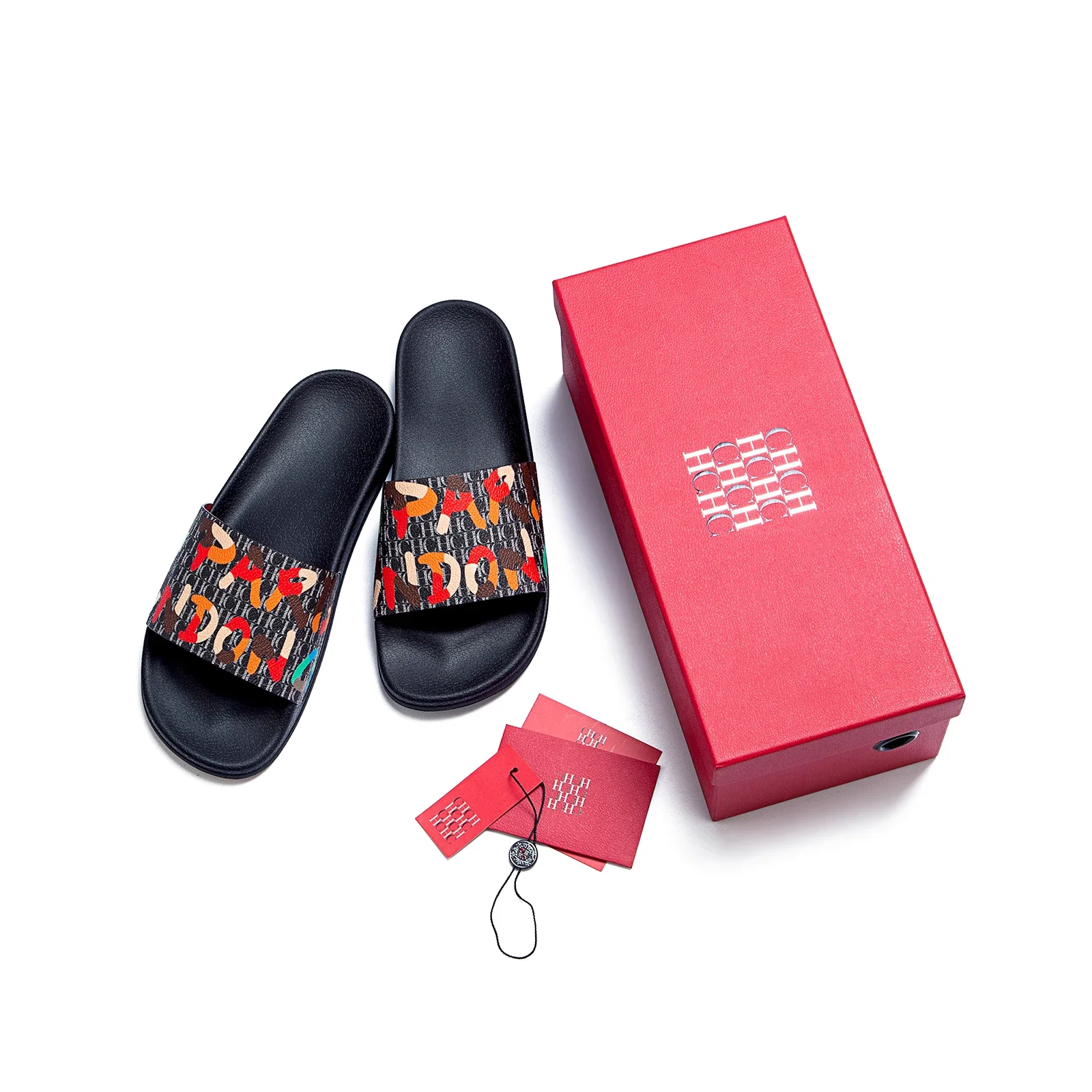 Женские модные тапочки CH BY CHARO из ПВХ удобные водонепроницаемые дизайнерские