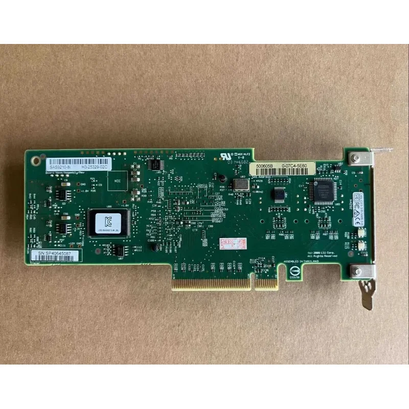 Плата RAID-контроллера LSI 9210-8i 6 Гбит/с PCI E SAS SATA HBA FW:P20 9211-8i IT-режим ZFS FreeNAS unRAID Expander Card