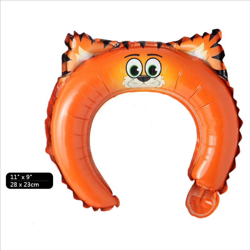 Воздушные шары из фольги в виде тигра | Дом и сад