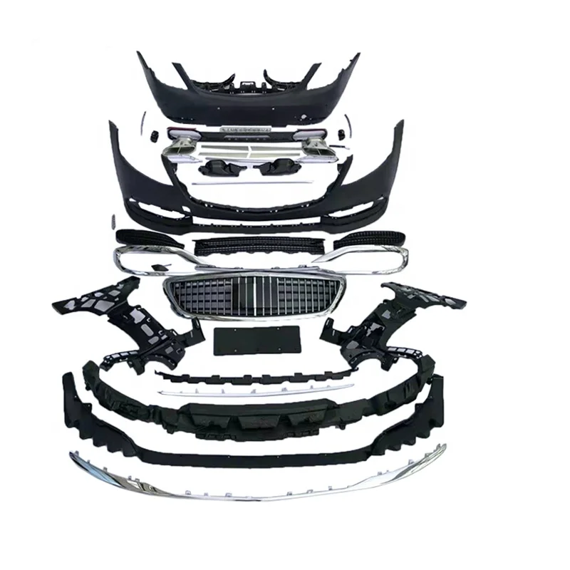 

AUTO CAR BODY PARTS FOR 2014-2019 Benz W222 S-CLASS S680 S650 Upgrade Babs Maybach Bumper Grille CAR BODY KITS Factory Maybach