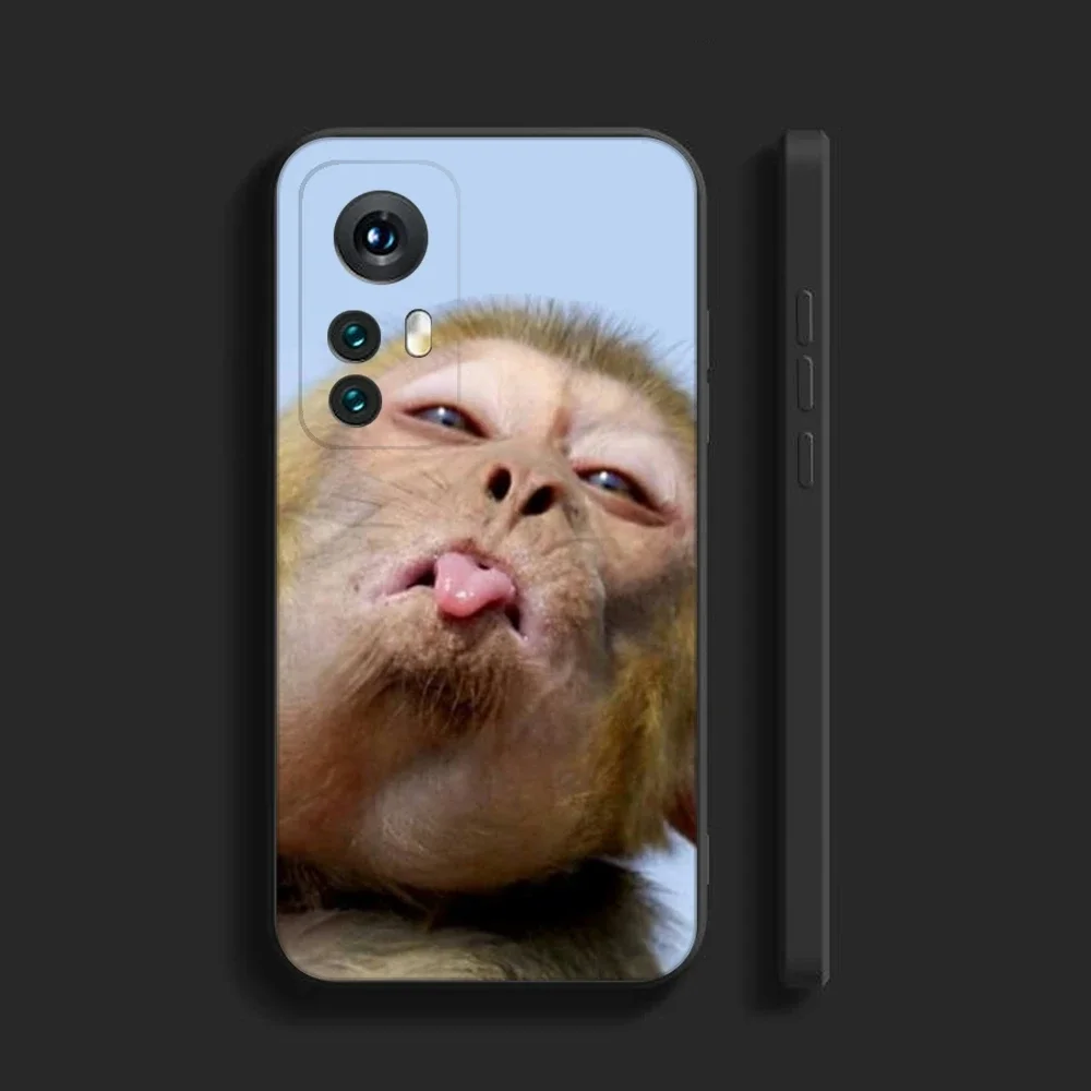 Чехол для телефона с принтом обезьяны и капри Xiaomi Redmi Note 11 10 9C Pro 10X K20 мягкая задняя