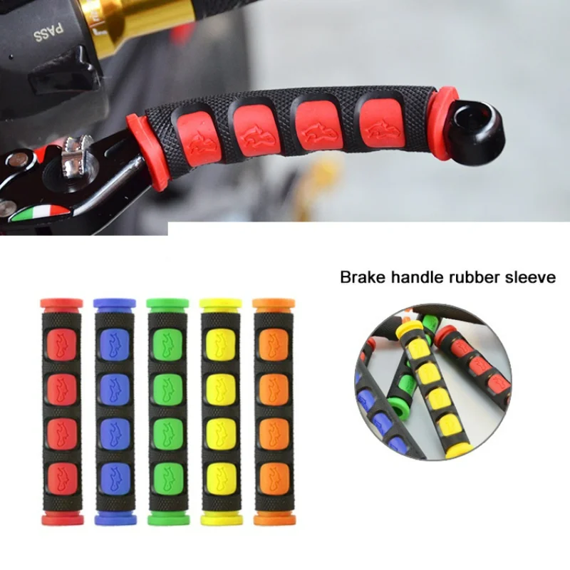 

Soft Anti-Slip Durable Brake Handle Silicone Sleeve Motorcycle Bicycle Protection Cover Protective Handlebar Accessories