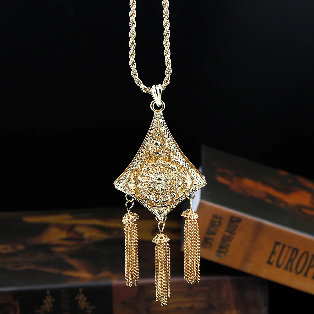 Neovisson марокканские дамские любимые Подарочные ожерелья подвеска ожерелье