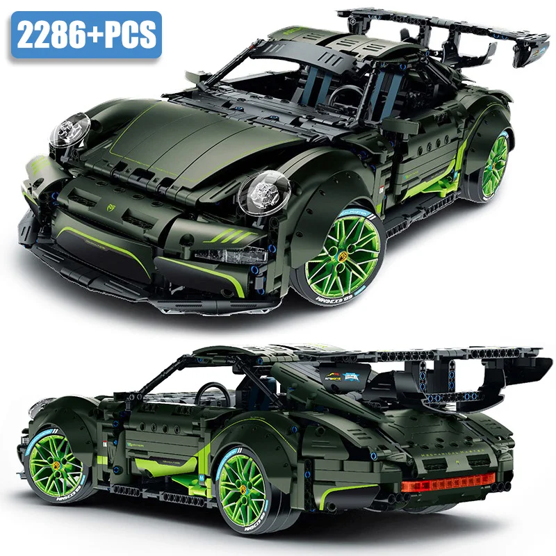 

Technical Expert 2286PCS City Famous Sport Car Model Building Blocks MOC RSR Racer Car Bricks Toys Gifts For Children Adult Boy