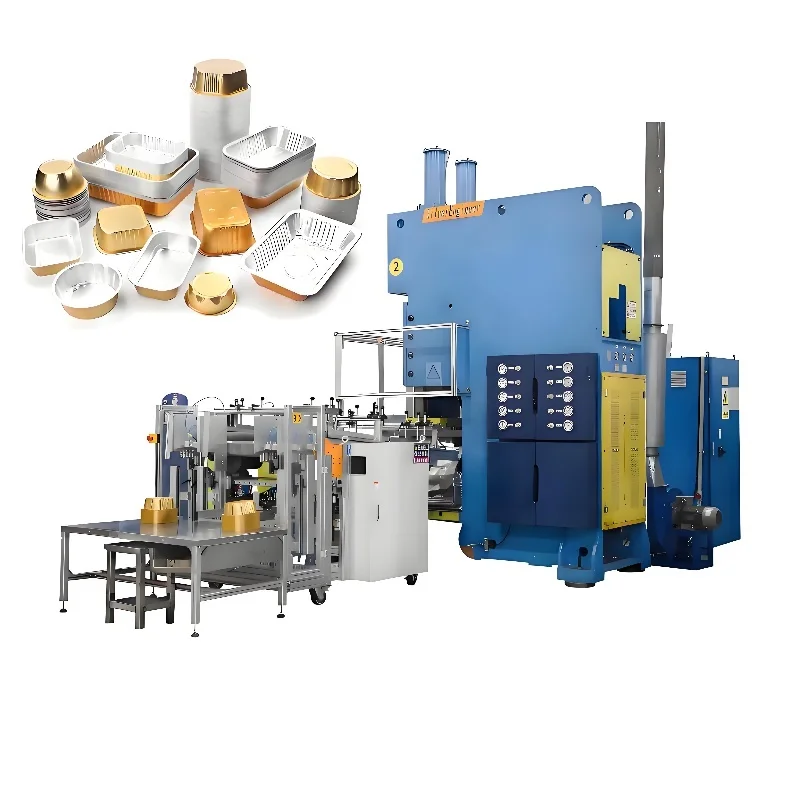 Полностью автоматический контейнер из алюминиевой фольги Aigh-Speed для одноразовых