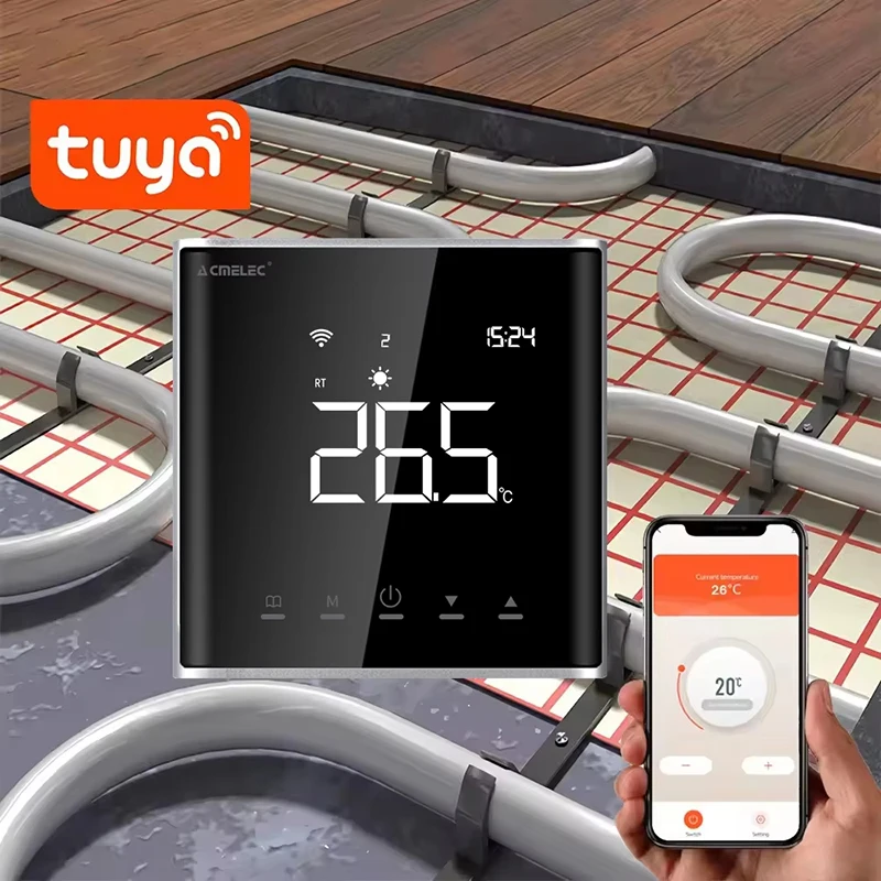 

Умный термостат ACMELEC для теплого пола