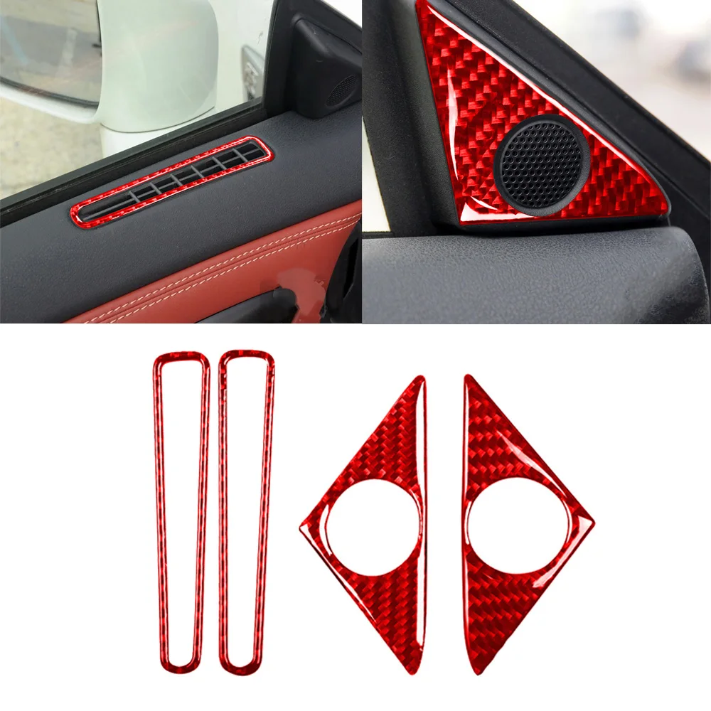 

Декоративный гудок для двери автомобиля, наклейка для отделки крышки для Nissan Gtr R35 2008-2016, аксессуары для салона автомобиля, углеродное волокно