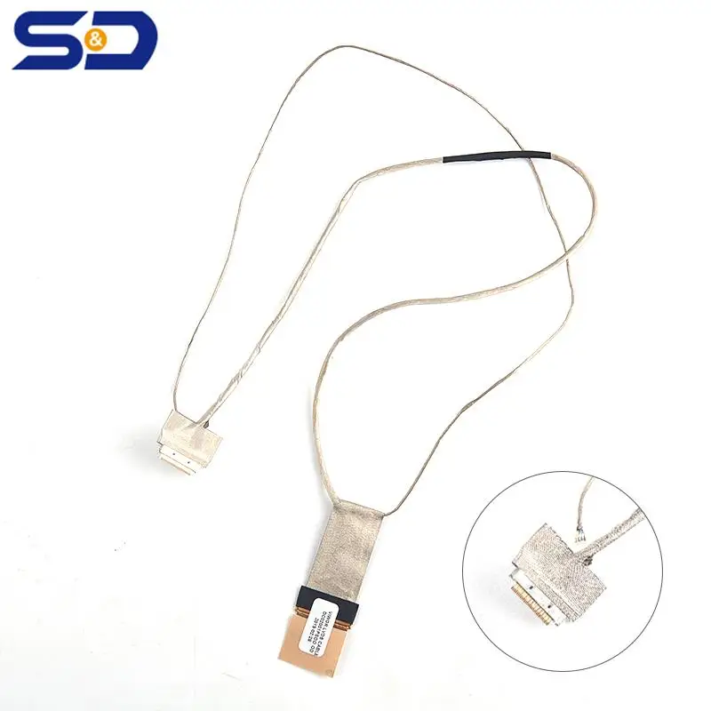 

1pcs Video Screen Flex Cable For Lenovo IdeaPad G505 G500 G510 G590 LCD LED Display Ribbon cable DC02001PS00 DC02001PR00