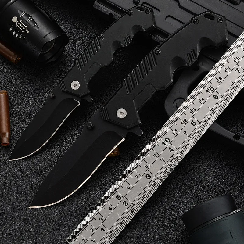 

Explosive folding knife tactical survival knife hunting camping EDC multi-high hardness military survival outdoor knife