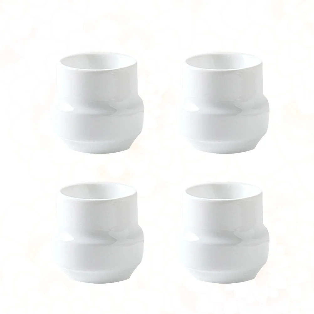 

Egg Holder Cup Ceramic Boiled Holders Breakfast Porcelain Countertop Stand Cups Rack Plate Chicken Lunch Brunch