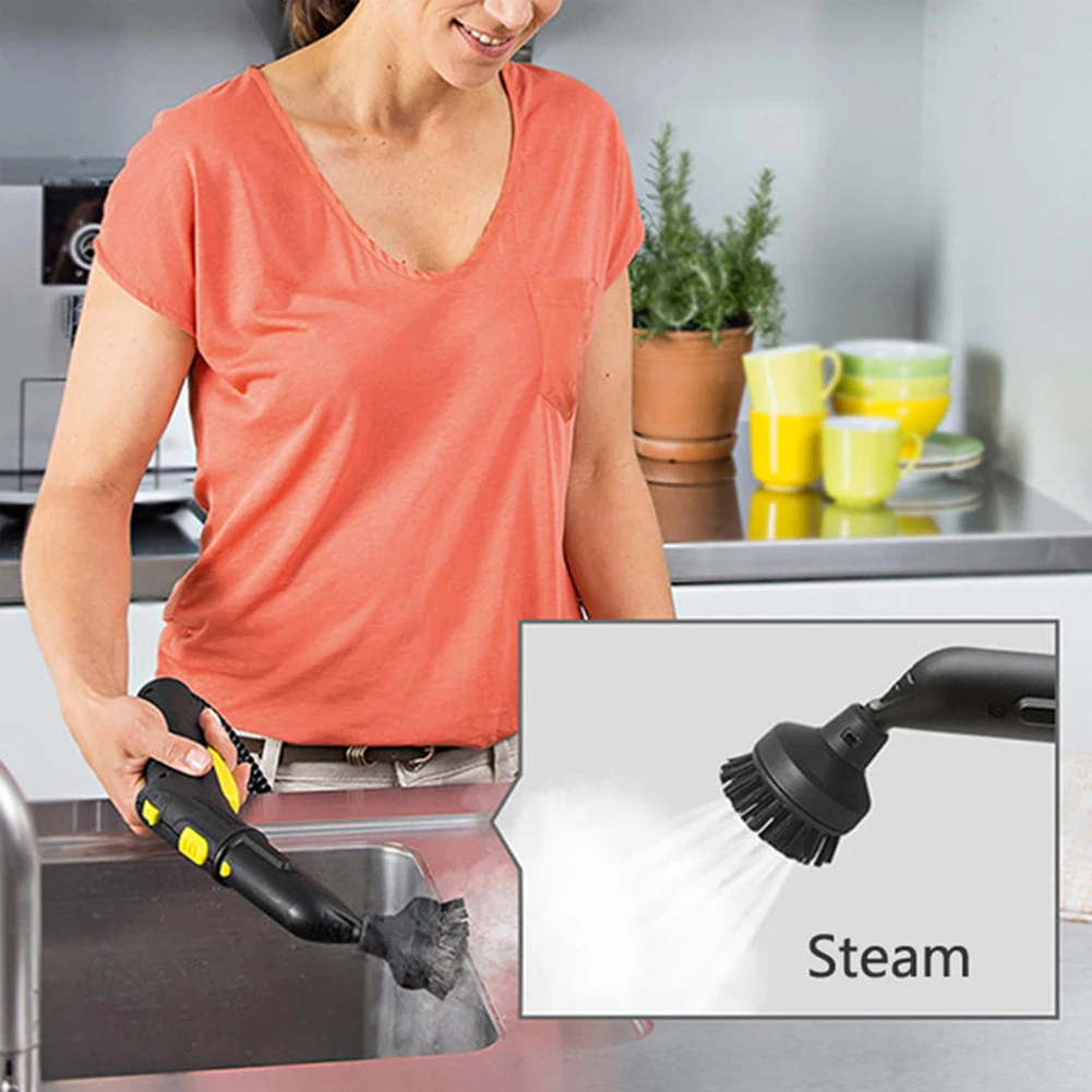 Сверхмощная большая круглая щетка для Karcher SC1 Handheld/SC2/SC3/SC4/SC5 пароочистителя