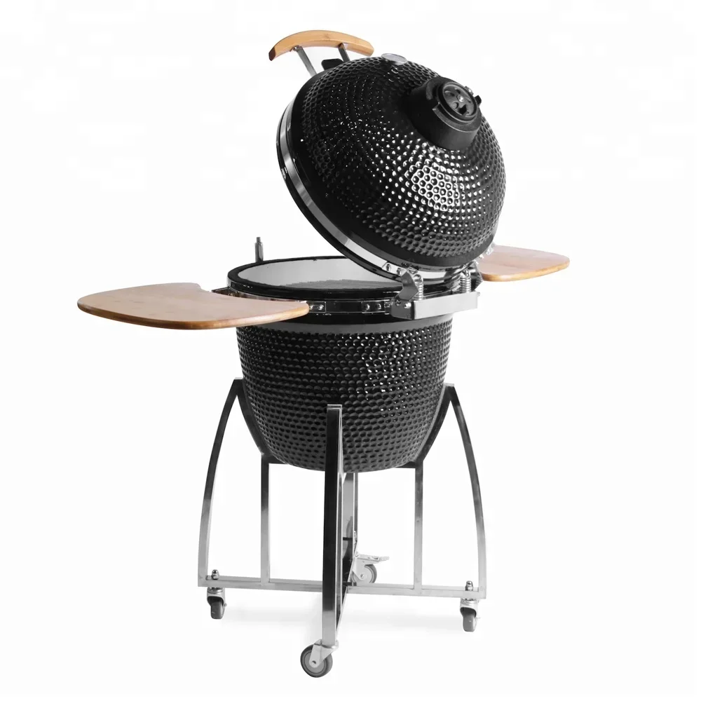 Портативная угольная коптильня Auplex 21-дюймовый керамический гриль Камадо Джо для