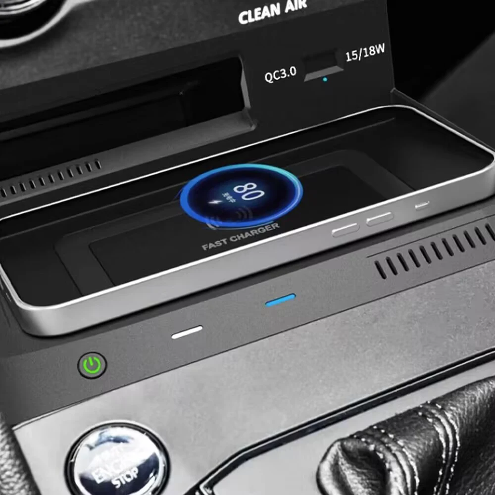 Автомобильное беспроводное зарядное устройство для Volkswagen tiguan mk2 оригинальный