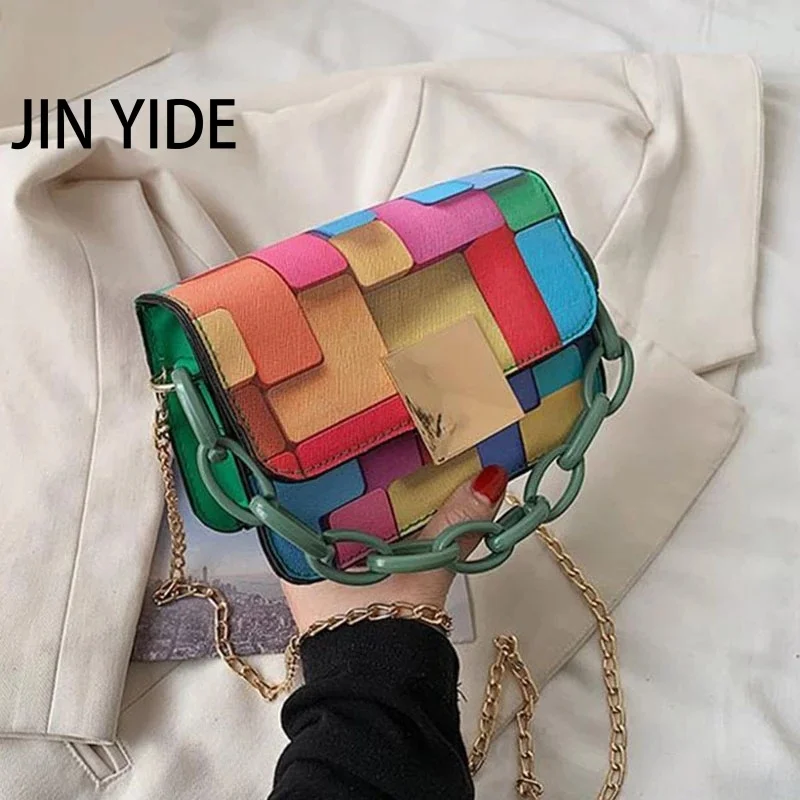 

Bags for Women 2023 Women Shoulder Bags Chain Portable Women Crossbody Bags Purses and Handbags Luxury Mini Square Bag